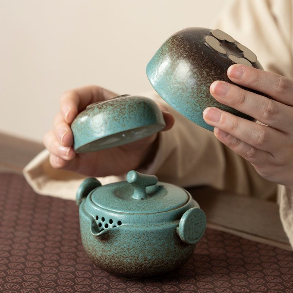 Minimalist 2 in 1 Tea Ceremony - Korean Tea Set ulasan dan harga