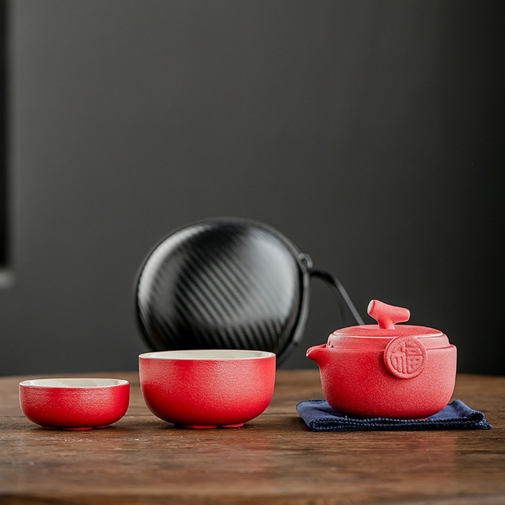 Minimalist 2 in 1 Tea Ceremony - Korean Tea Set ulasan dan harga