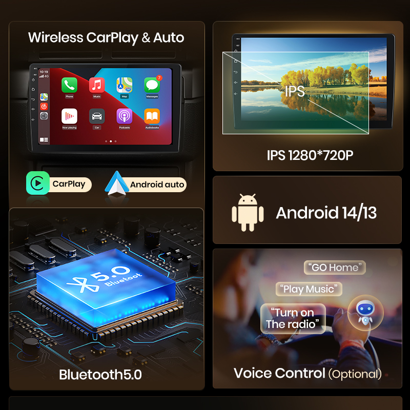 Junsun AI Voice Car Stereo Rad - Traditional Korean Lifestyle ulasan dan harga