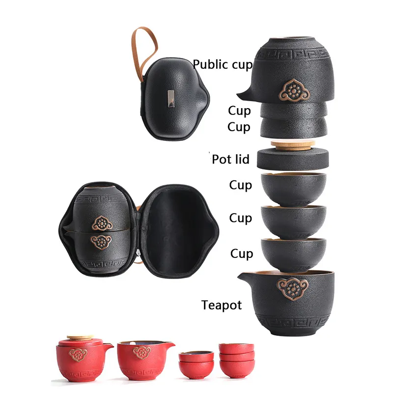 Portable High Grade Chinese Te - Korean Tea Set ulasan dan harga