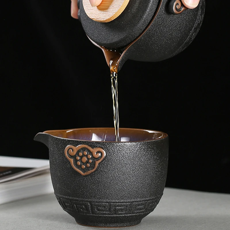 Portable High Grade Chinese Te - Korean Tea Set ulasan dan harga