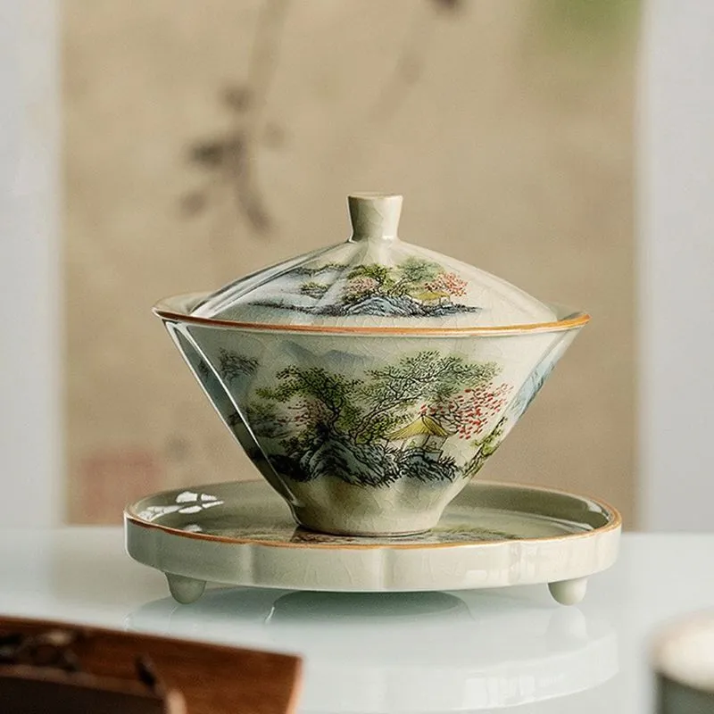 Jingdezhen-Ceramic Tea Cup wit - Celadon Ceramic Cup ulasan dan harga