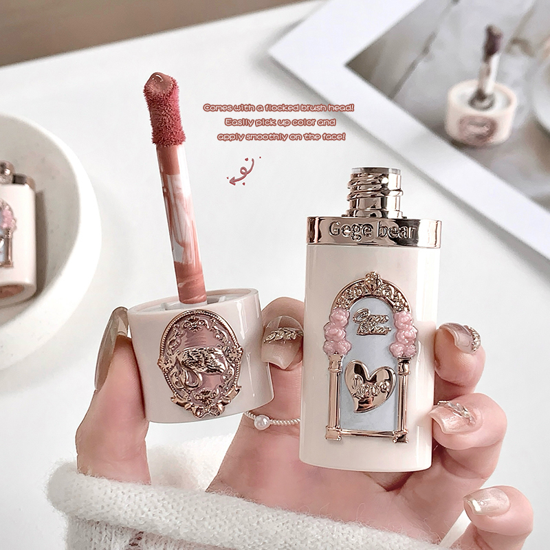 Matte Cream Blush Stick GEGE B - Lip Tint Korean ulasan dan harga
