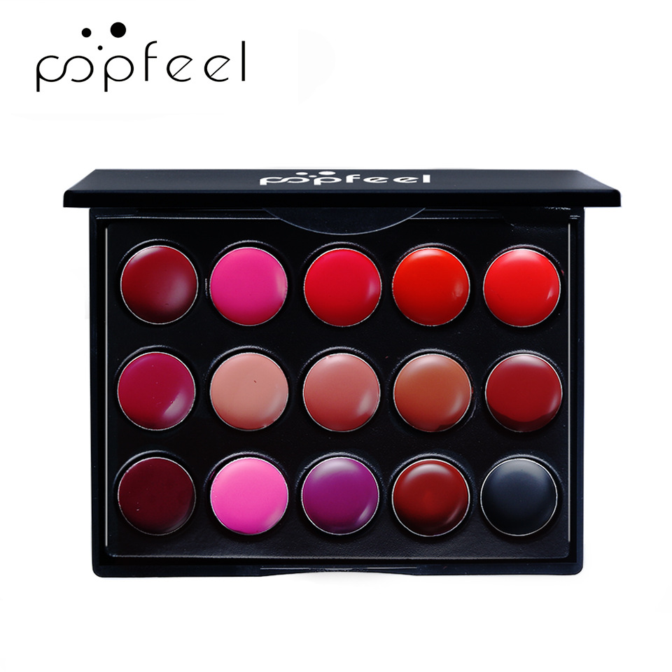 POPFEEL15 Colors Lipstick Pale - Lip Tint Korean ulasan dan harga