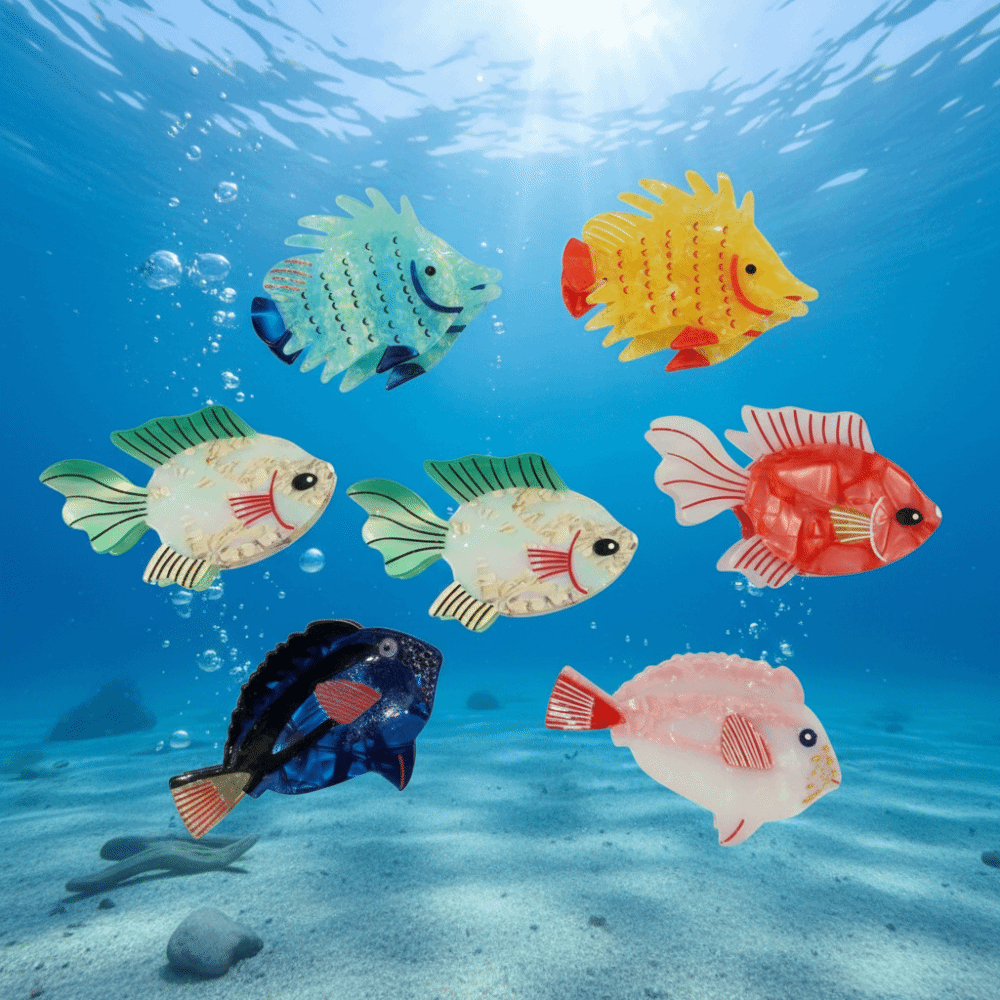Goldfish Acetate Ocean Animal  - Korean Women Lifestyle ulasan dan harga