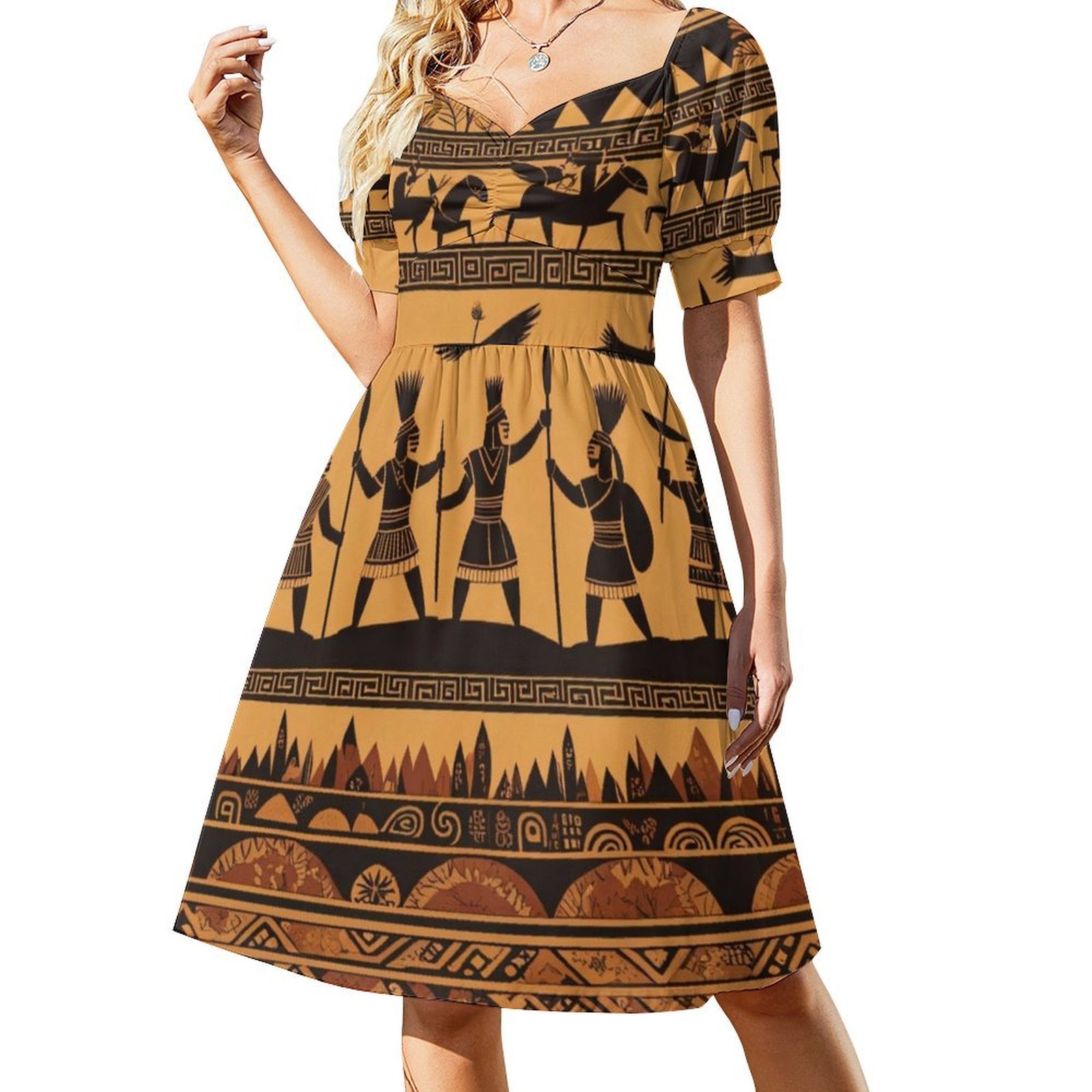 Ancient Life Korean Style Dres - Korean Women Lifestyle ulasan dan harga