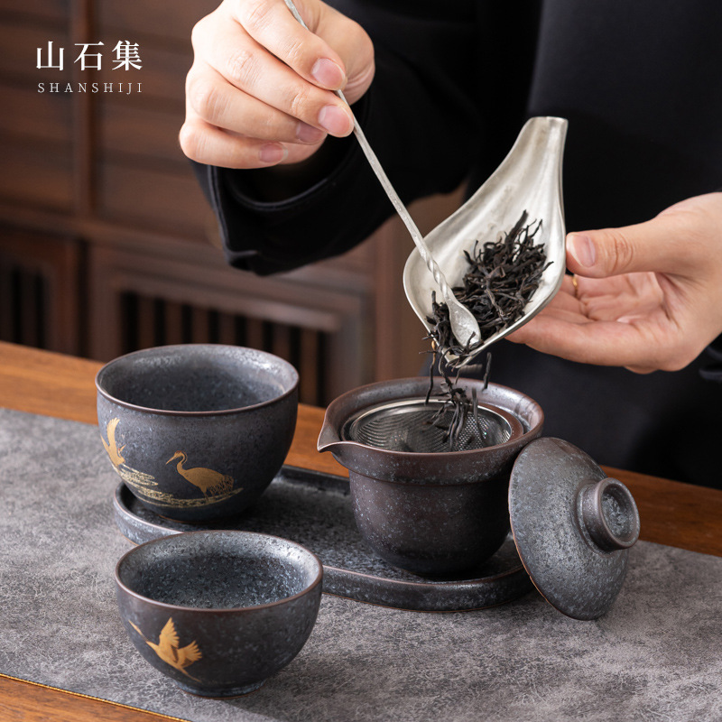 Zen Teapot and Cup Set Kit 1 B - Korean Tea Set ulasan dan harga