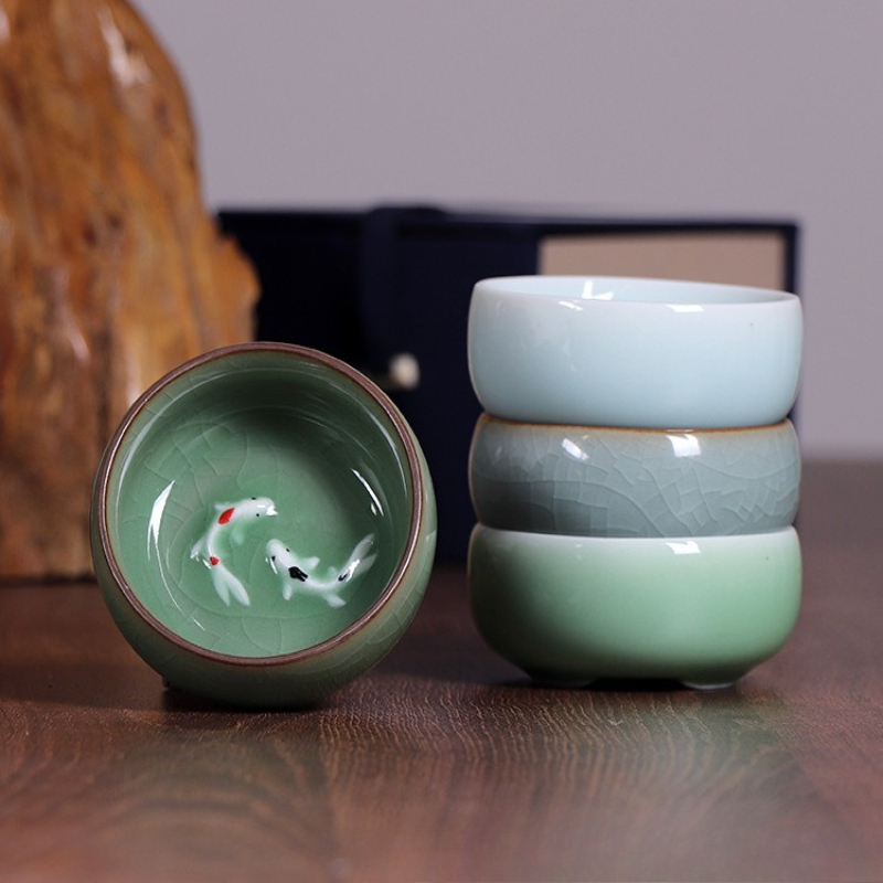 Longquan Celadon Porcelain Tea - Korean Tea Set ulasan dan harga