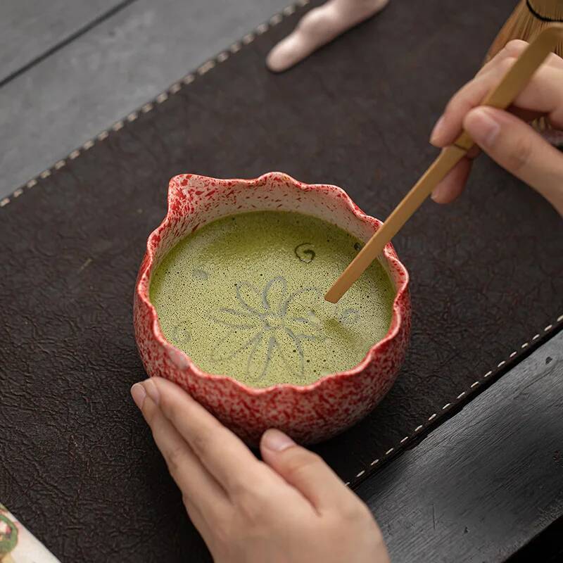 1/2/4/8PCS (Round Moon/Flower  - Korean Tea Set ulasan dan harga