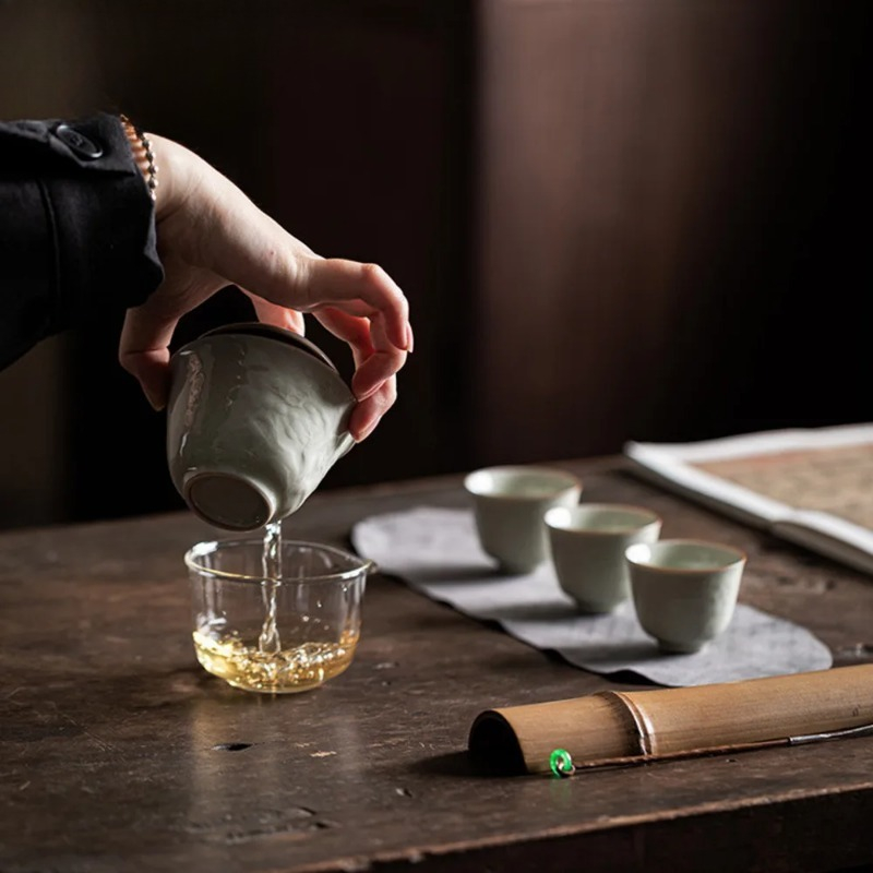 Boutique Handmade Relief Cover - Korean Tea Set ulasan dan harga