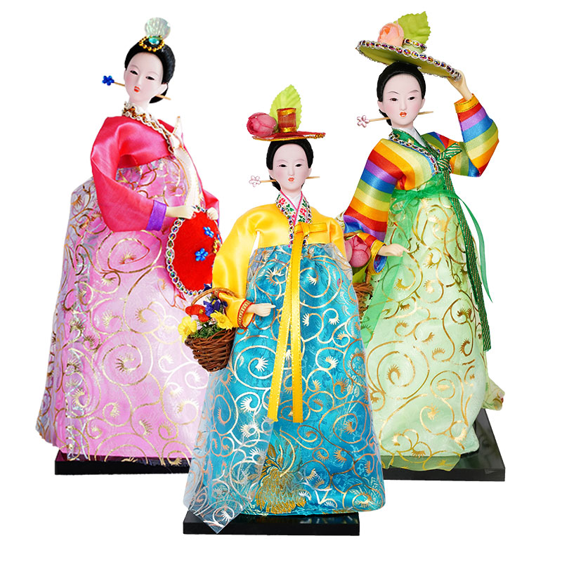 30 CM Korean National Doll Wed - Korean Lifestyle Items ulasan dan harga