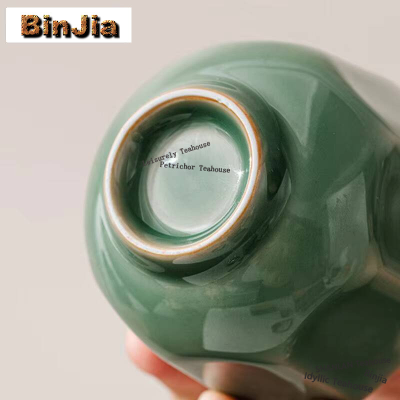 Yue Kiln Celadon Travel Portab - Celadon Ceramic Cup ulasan dan harga