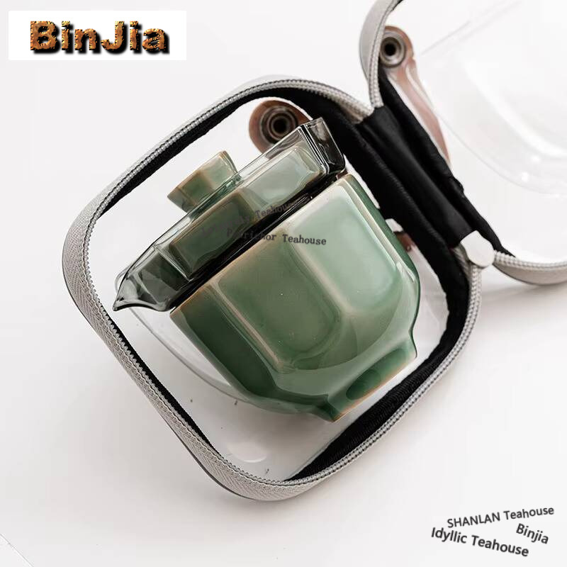 Yue Kiln Celadon Travel Portab - Celadon Ceramic Cup ulasan dan harga