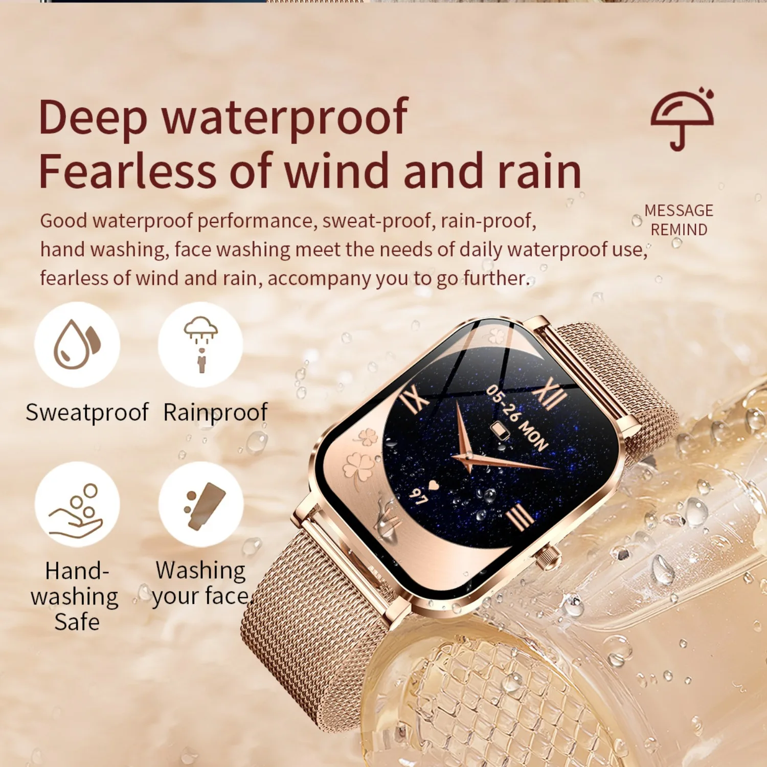ApexTPUltra Thin Smart Watch F - Korean Women Lifestyle ulasan dan harga