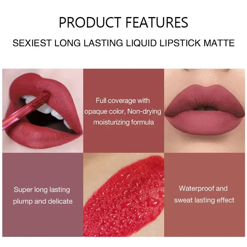 HANDAIYAN 6 PCS Lipstick Set M - Lip Tint Korean ulasan dan harga