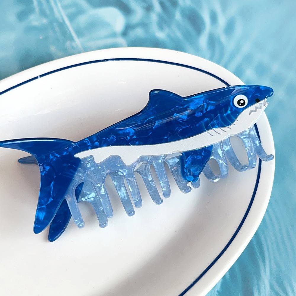Hairpin Ocean Animal Hair Claw - Korean Women Lifestyle ulasan dan harga