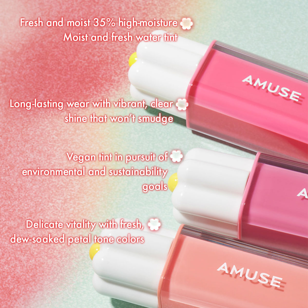 [ClearanceSale] AMUSE DEW TINT - Lip Tint Korean ulasan dan harga