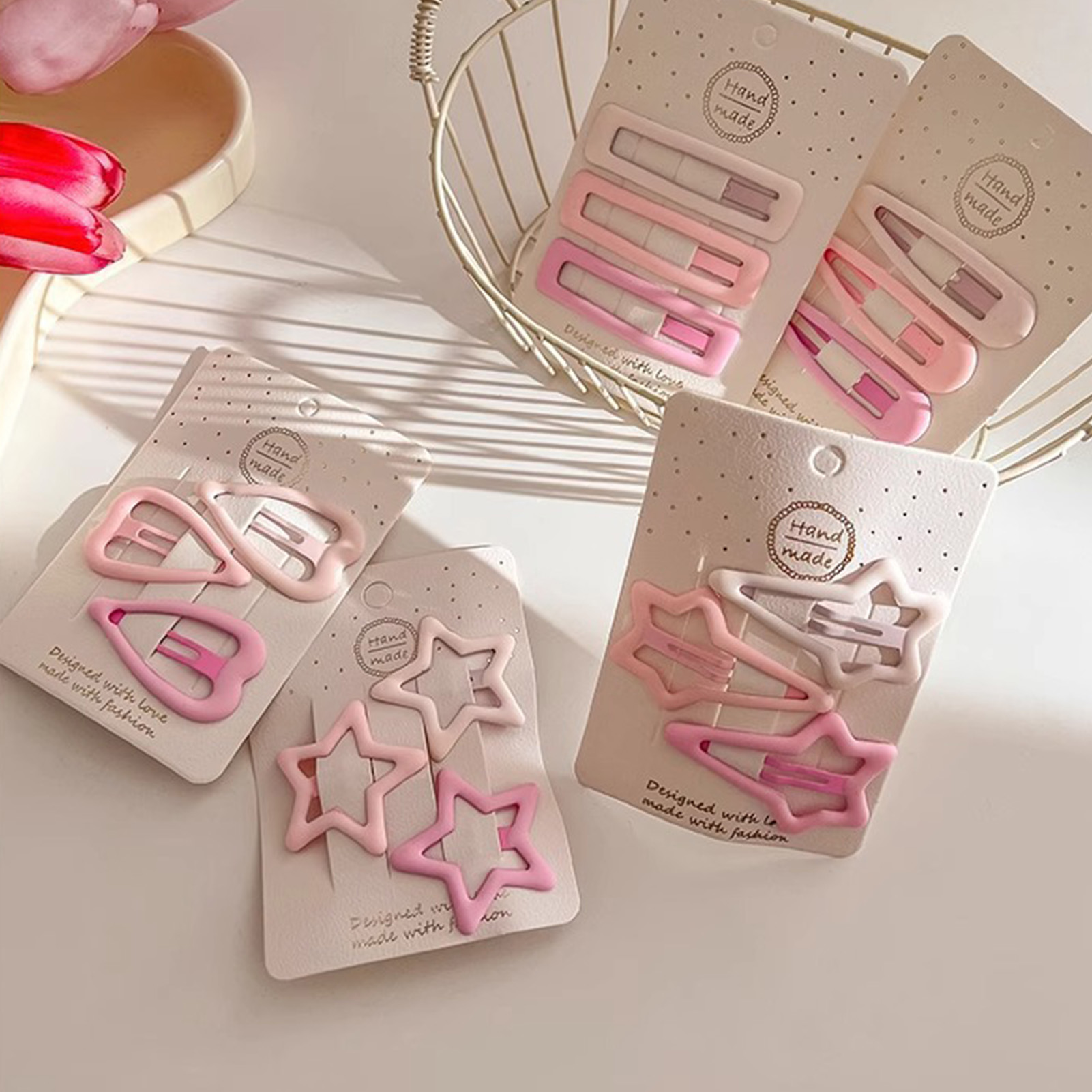 3PCS Sweet Style Headwear Pins - Korean Women Lifestyle ulasan dan harga