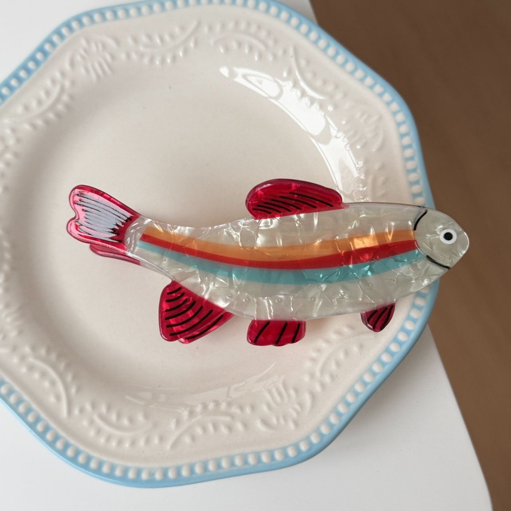 Hairpin Ocean Animal Hair Claw - Korean Women Lifestyle ulasan dan harga