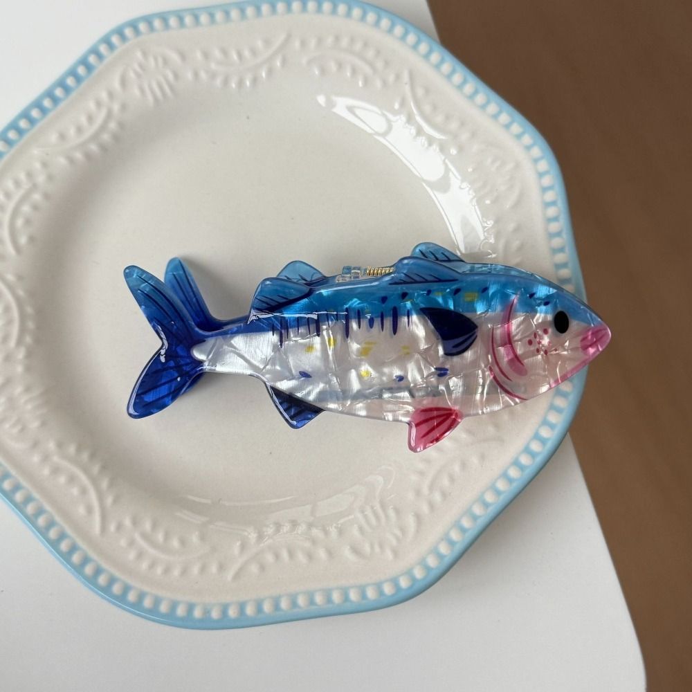 Hairpin Ocean Animal Hair Claw - Korean Women Lifestyle ulasan dan harga