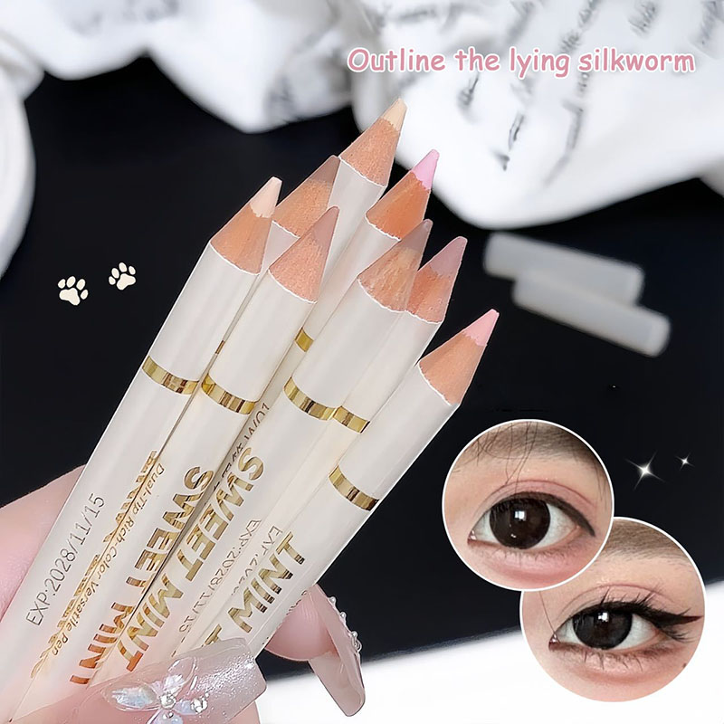 Lying Silkworm Shadow Brighten - Lip Tint Korean ulasan dan harga