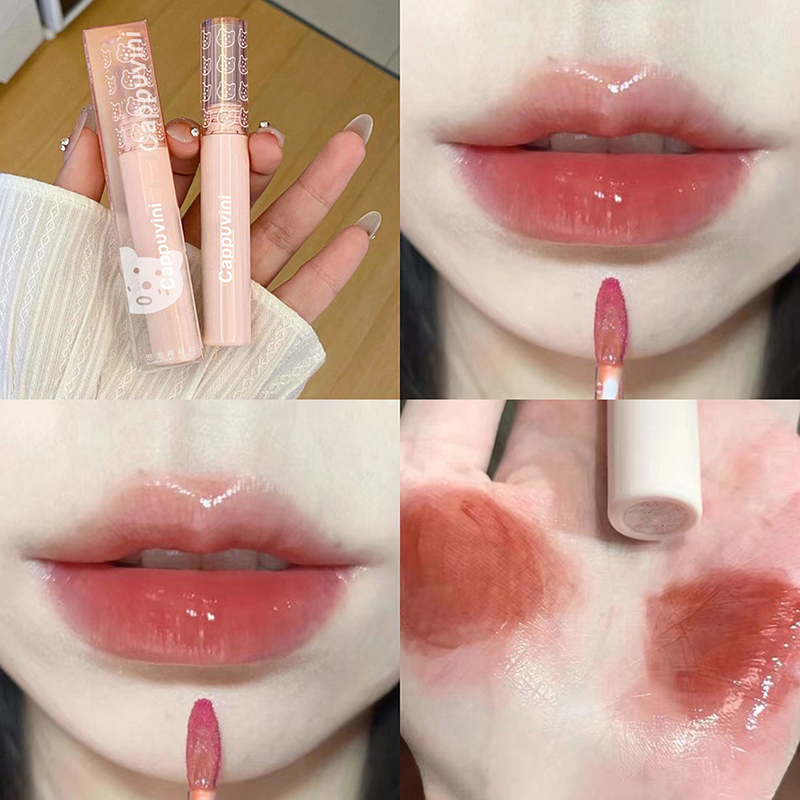 Korean Cherry Red Waterproof M - Lip Tint Korean ulasan dan harga