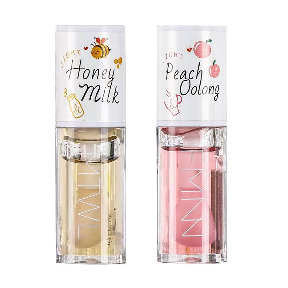Korean Kawaii Lip gloss Honey  - Lip Tint Korean ulasan dan harga