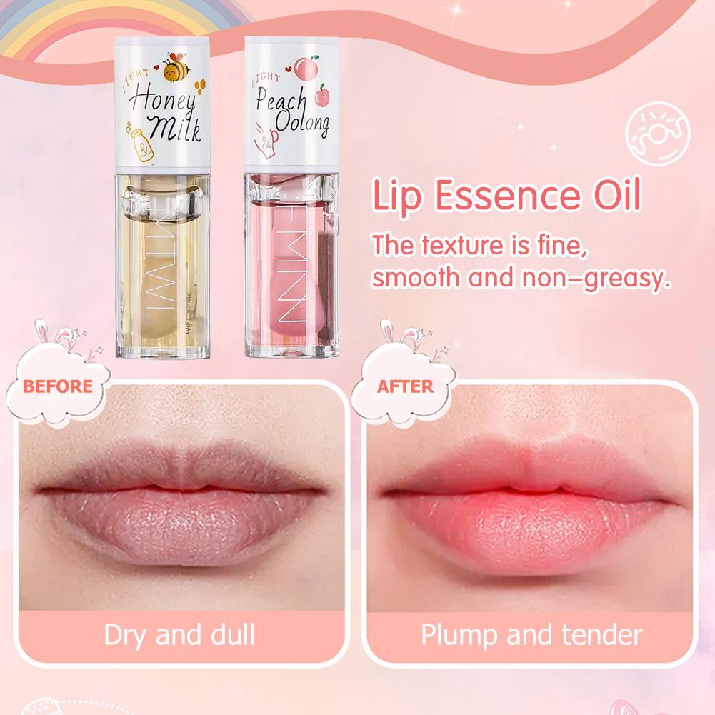Korean Kawaii Lip gloss Honey  - Lip Tint Korean ulasan dan harga