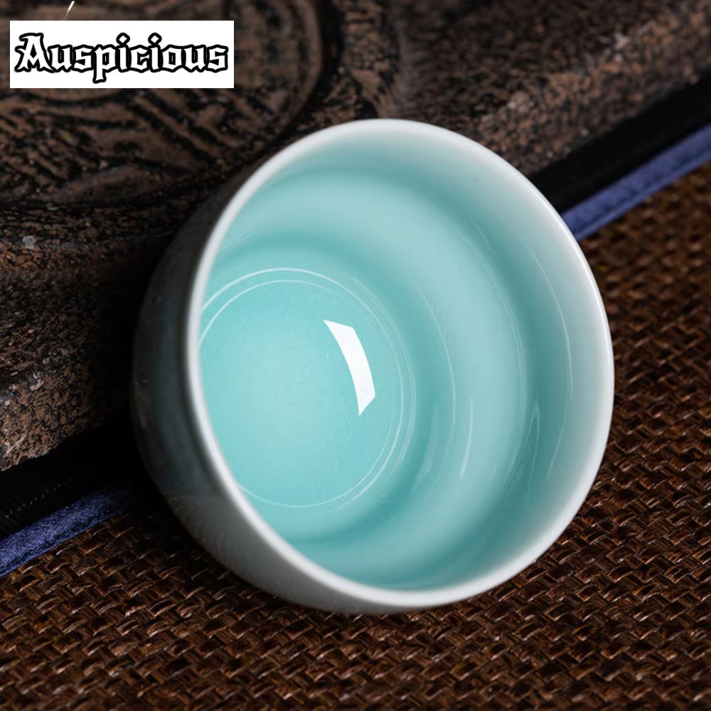 100ml Handamde Longquan Celado - Celadon Ceramic Cup ulasan dan harga