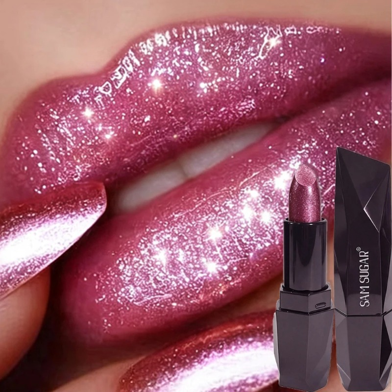 6 Colors Pearlescent Pink Meta - Lip Tint Korean ulasan dan harga
