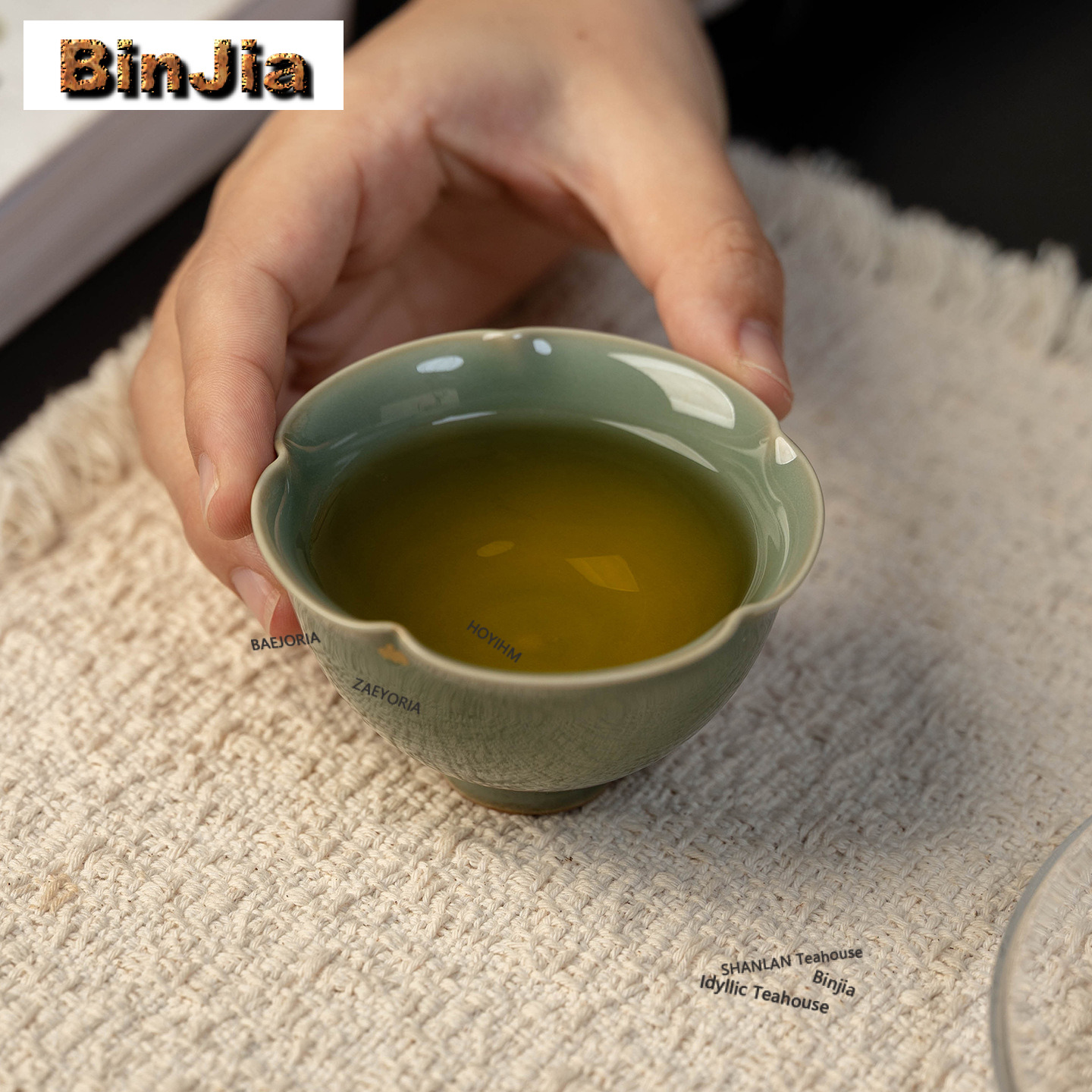 100ml Yue Kiln Celadon Teacup  - Celadon Ceramic Cup ulasan dan harga