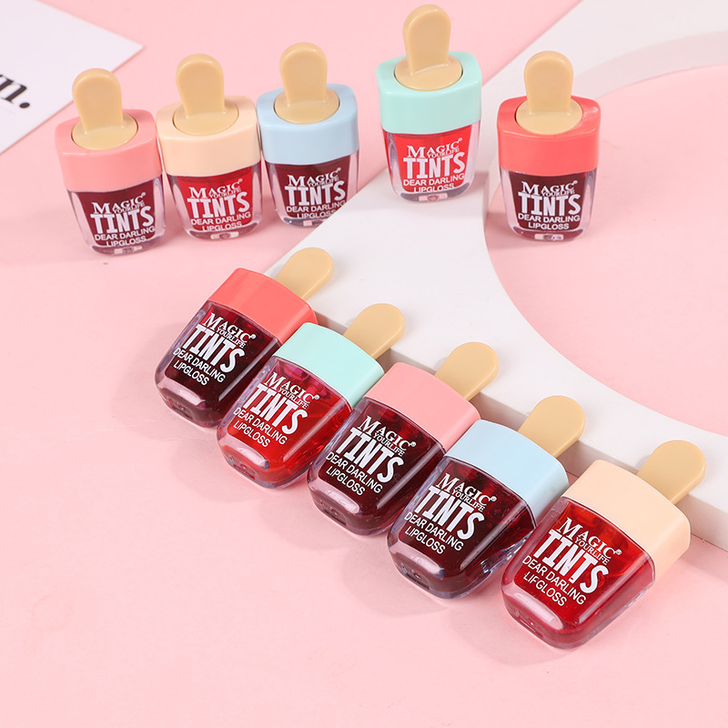 12Pcs Korea Fruit Lip Tint Ice - Lip Tint Korean ulasan dan harga