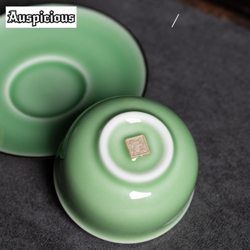 70ML Longquan Celadon Teacup E - Celadon Ceramic Cup ulasan dan harga