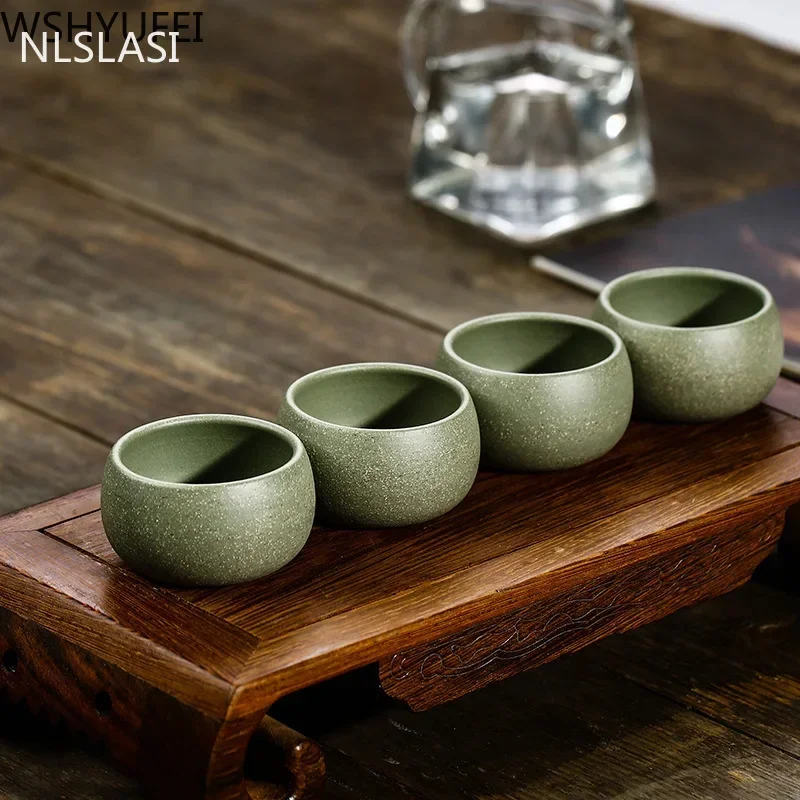 2 Pcs/set Yixing Boutique Purp - Korean Tea Set ulasan dan harga