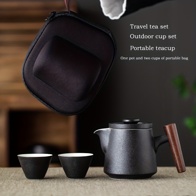Exquisite Ceramic Three-Piece  - Korean Tea Set ulasan dan harga
